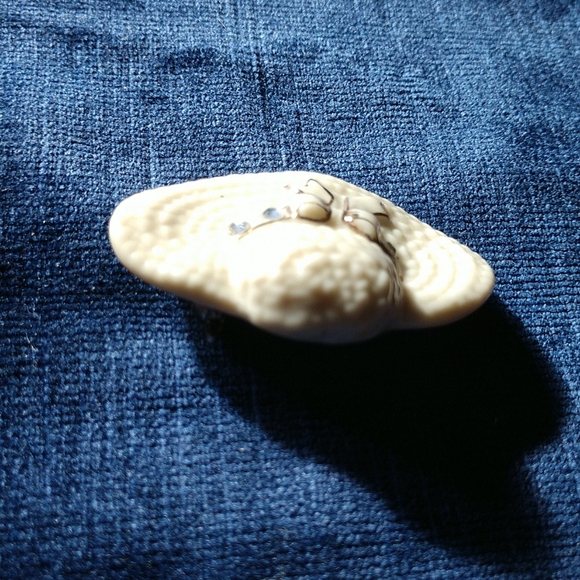 #12 VINTAGE LENOX Porcelain Straw Hat Pin - Picture 4 of 6